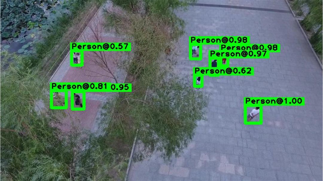 Aerial Human Detector | CVEDIA | AI Video Analytics for any hardware