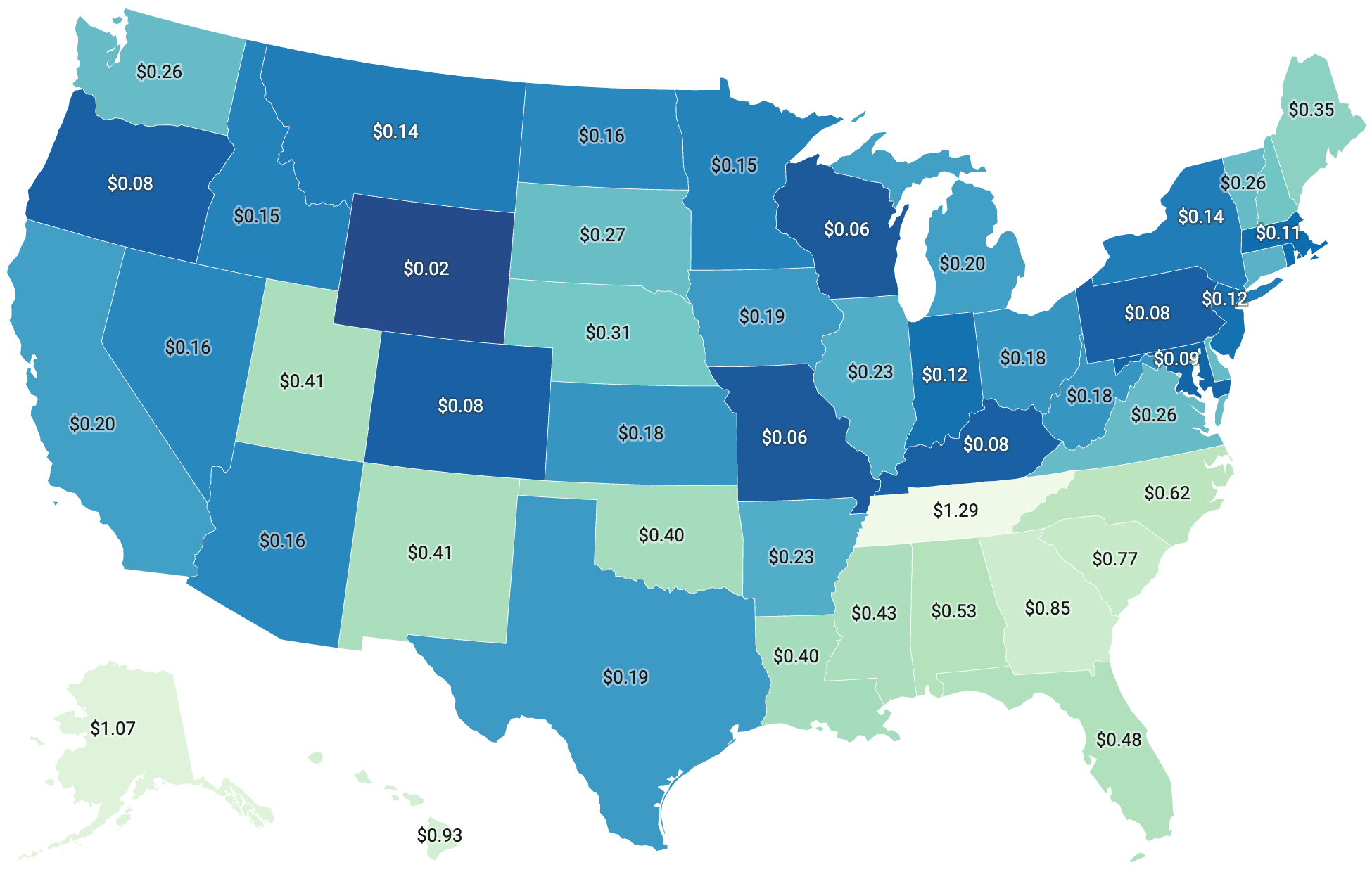 Alcohol Tax by State 2023