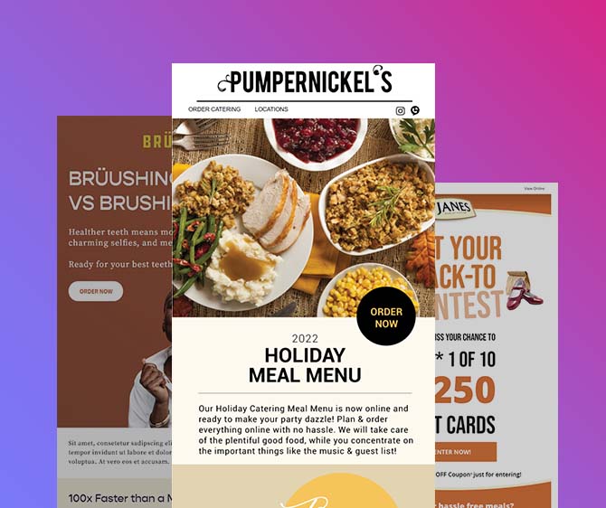email design examples