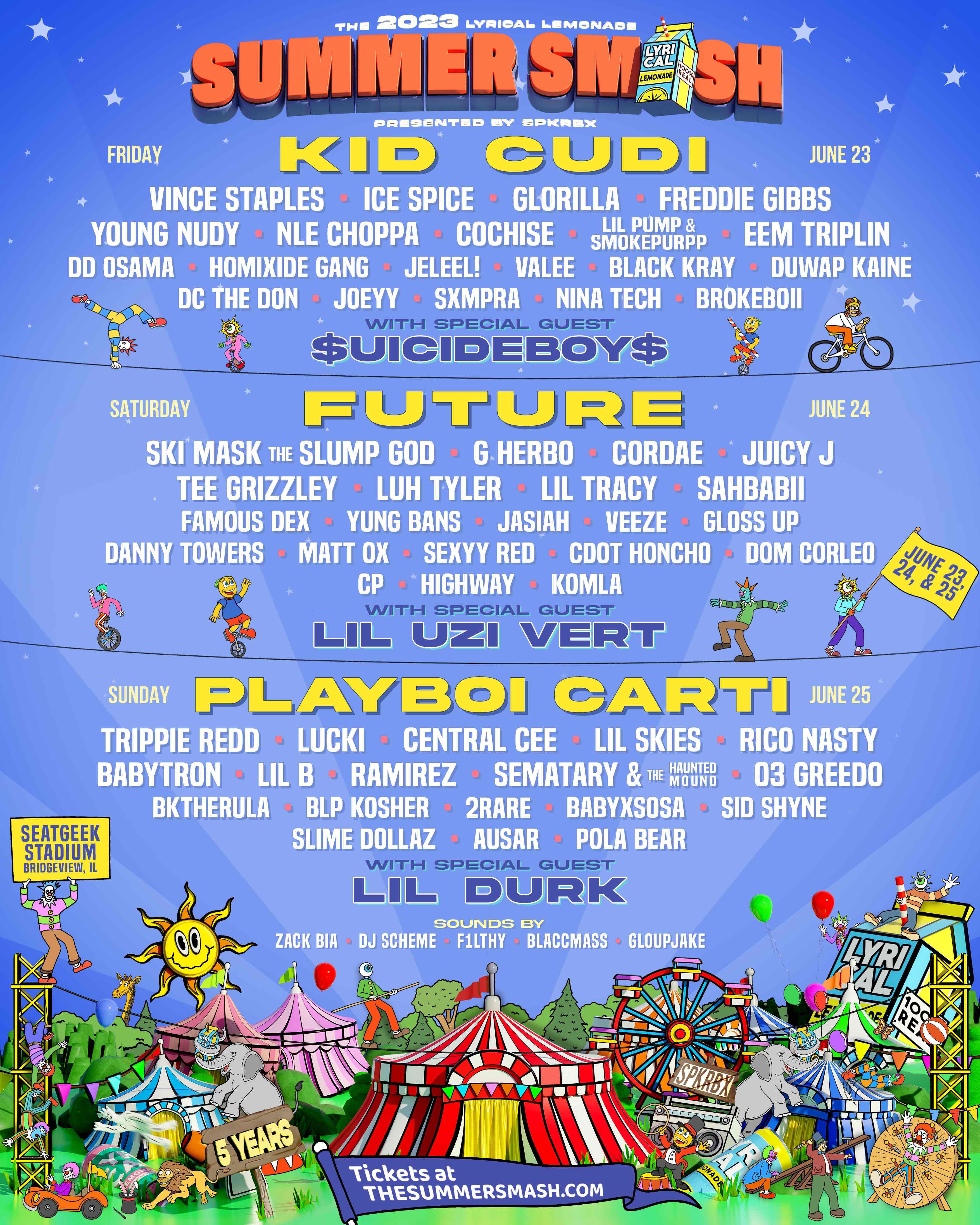 Summer Smash 2023 Festivals Fifty Grande