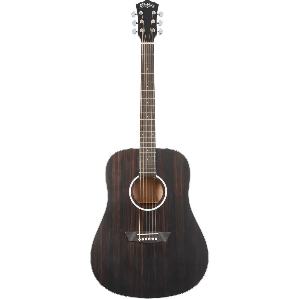 Buy Washburn RO10SBK Rover Acoustic Guitar w/ Gigbag Black in UAE at