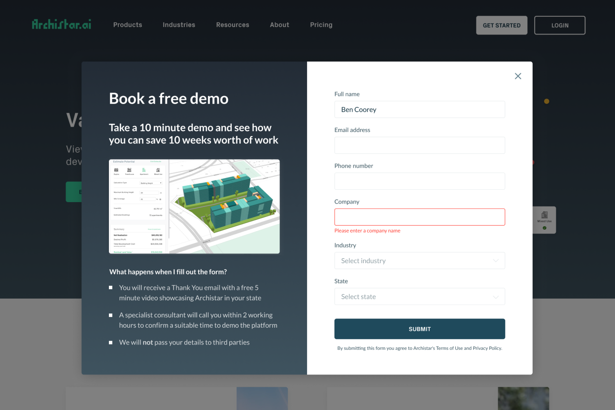 ARCHISTAR | Saving time for property developers | by We Discover®