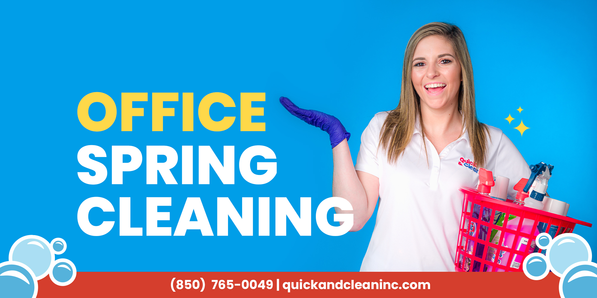Spring Cleaning Benefits For Your Office | Quick & Clean, Inc.