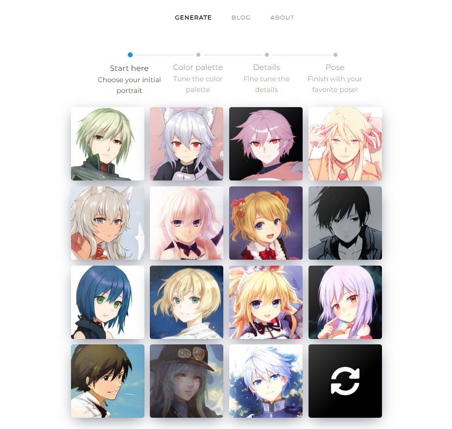 Generate Unique Anime Characters with Waifu Labs AI Tool