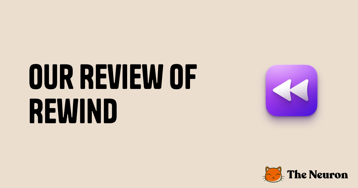 Our Honest Review of Rewind AI (2023)