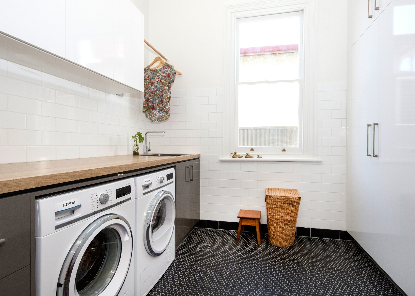 Laundries Portfolio Uzit Kitchens & Robes Adelaide