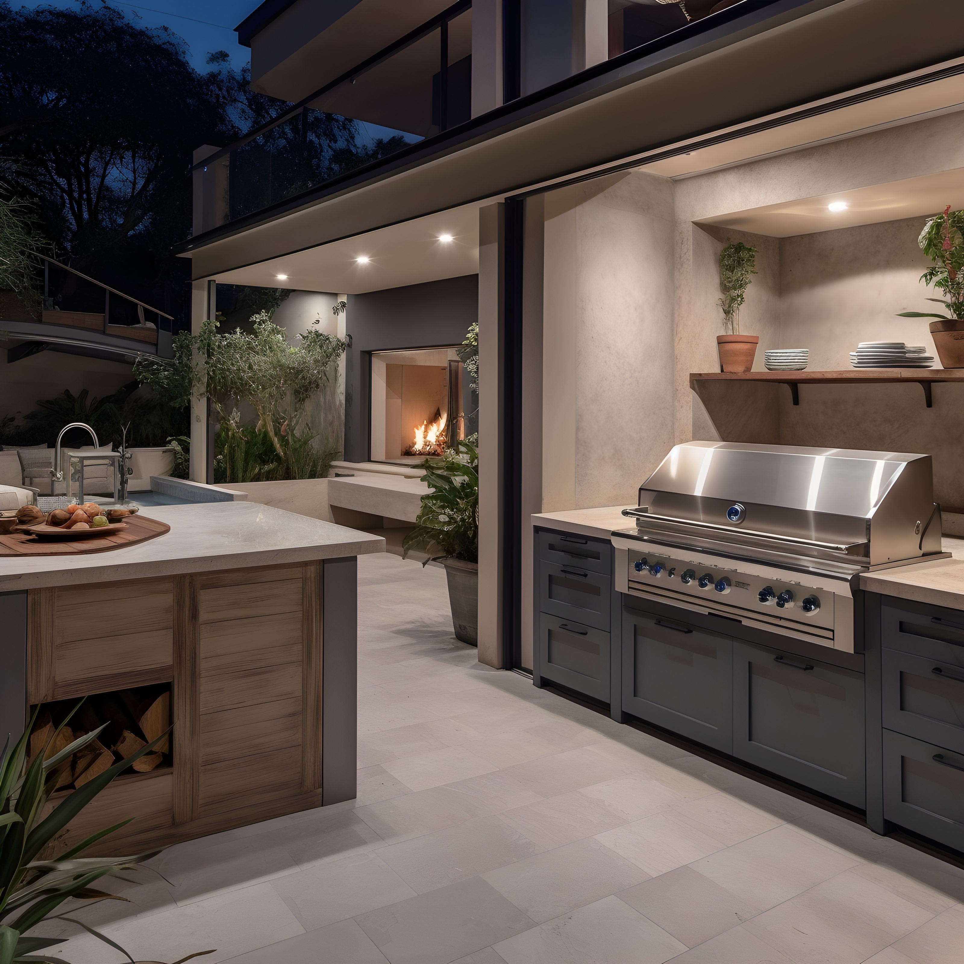 Outdoor Kitchens in Adelaide | Uzit Kitchens & Robes