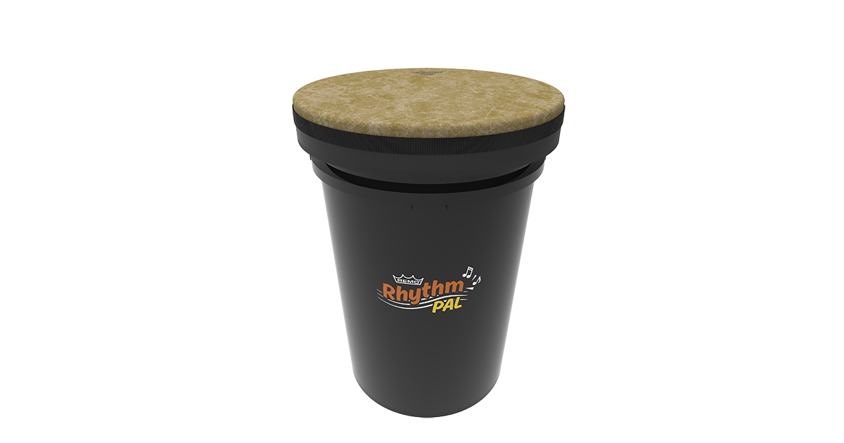 Tambor Remo Rhythm PAL 13" Con Parche Skyndeep - Instrumento De Percusión, Ideal Para Niños Y Principiantes