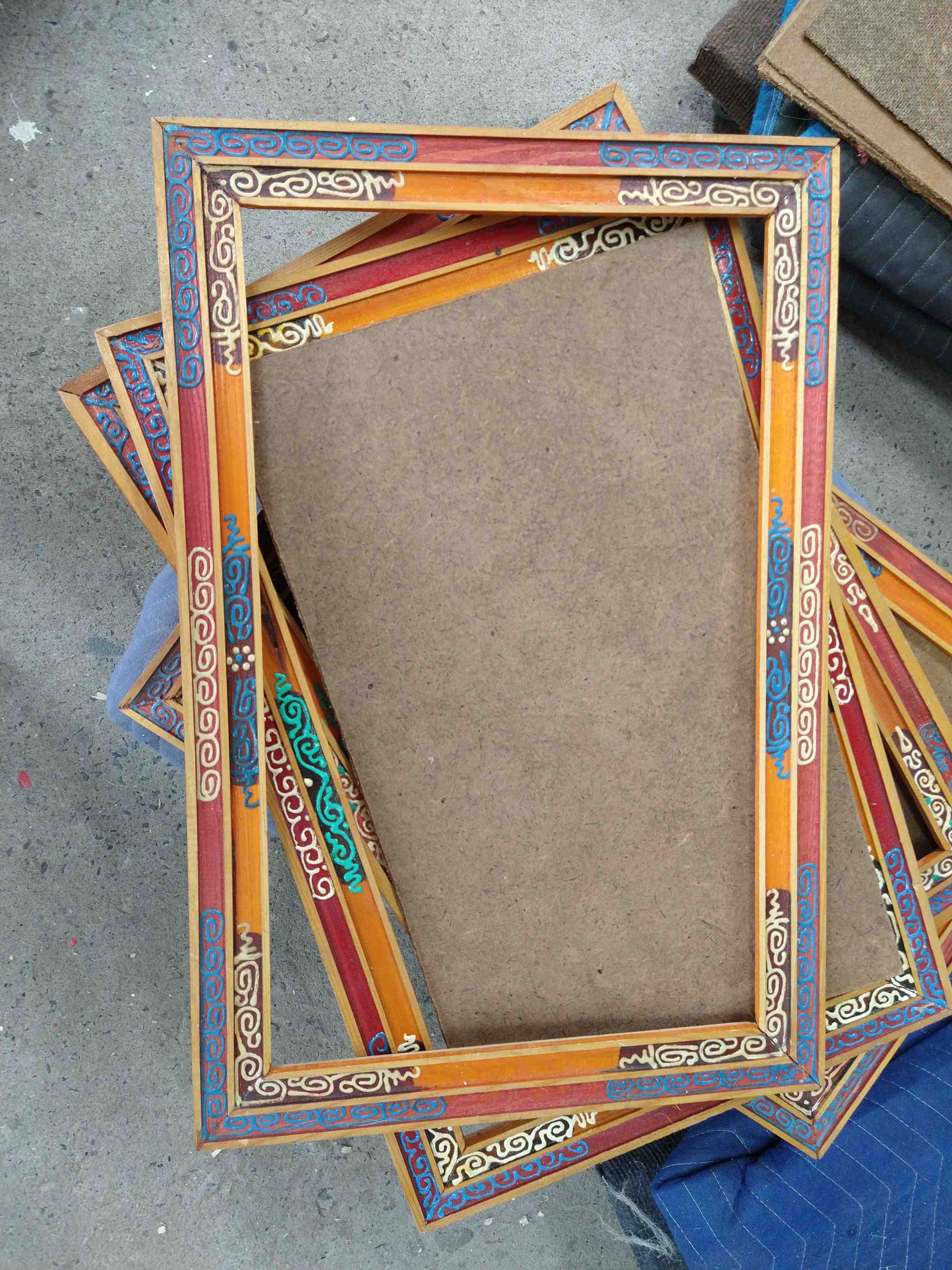 Used Picture Frame no glass Groovy Yurts