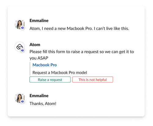 Atomicwork | Automate IT workflows and HR support
